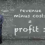 revenue minus costs equals profit